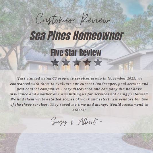 Sea Pines Homeowner - Five Star Review