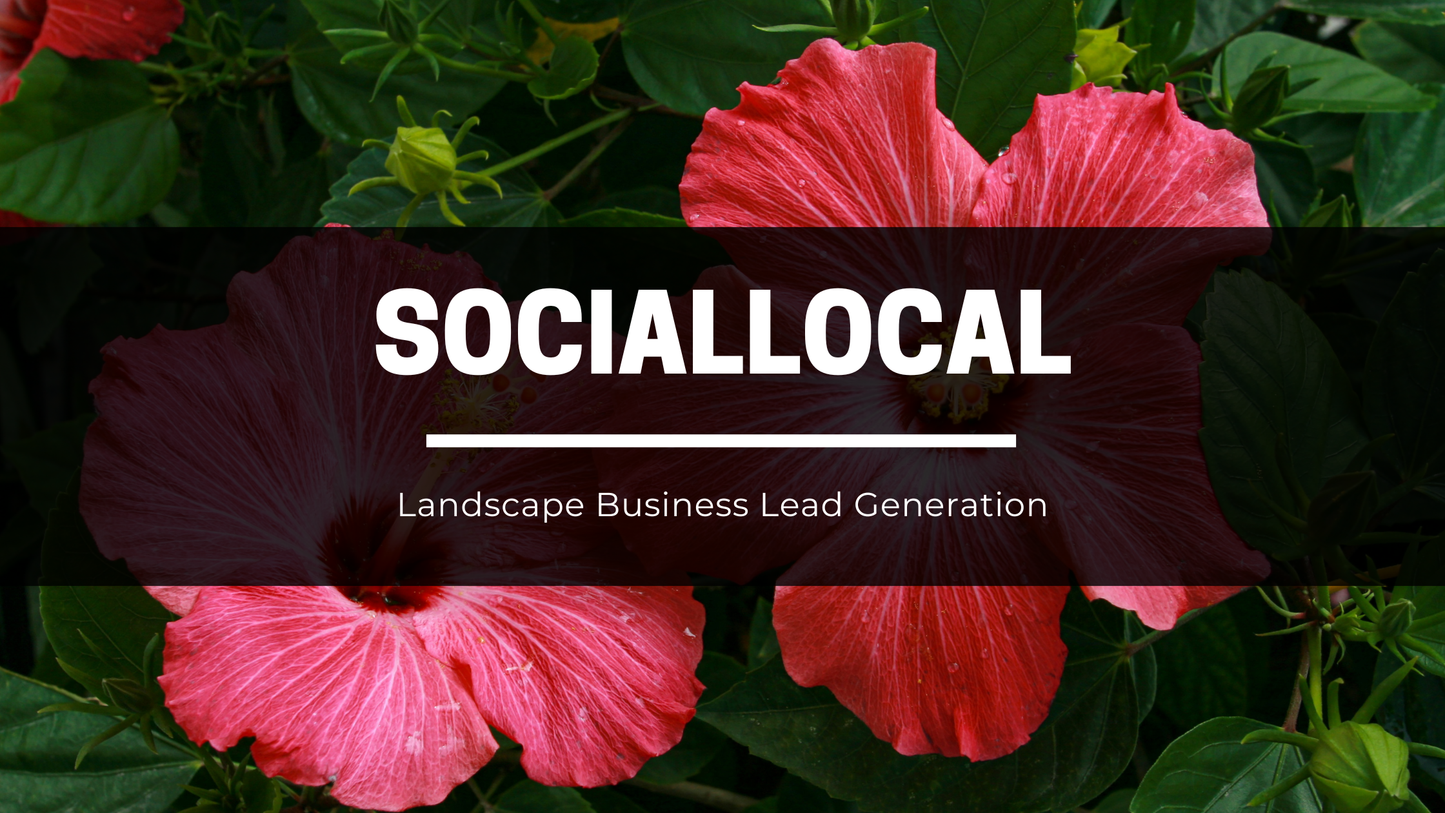 SocialLocal Subscription - Landscape Business Digital Marketing