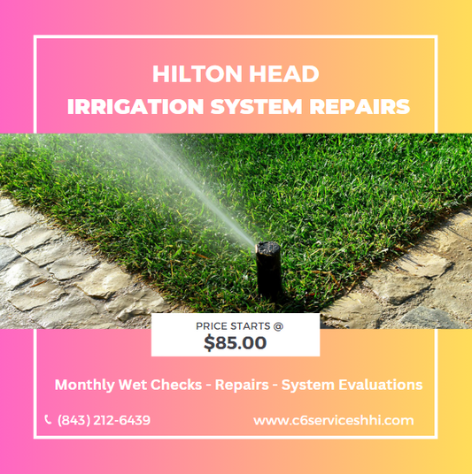 Sprinkler Repair Services in Hilton Head, SC 29928